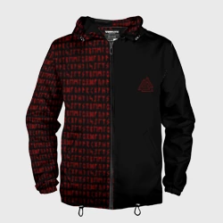 Мужская ветровка 3D Валькнут рунический алфавит
