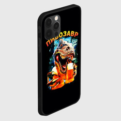 Чехол для iPhone 12 Pro Пивозавр надпись на спине - фото 2