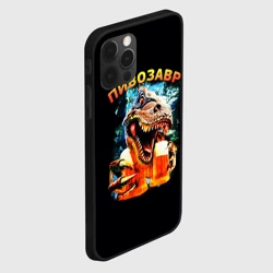 Чехол для iPhone 12 Pro Max Пивозавр надпись на спине - фото 2