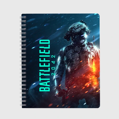 Тетрадь Battlefield 2042 soldier wars