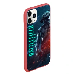 Чехол для iPhone 11 Pro Max матовый Battlefield 2042 soldier wars - фото 2