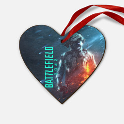 Деревянная игрушка Сердце Battlefield 2042 soldier wars