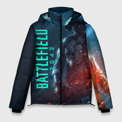 Мужская зимняя куртка 3D Battlefield 2042 soldier wars