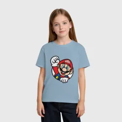 Детская футболка хлопок Mario - face - фото 3