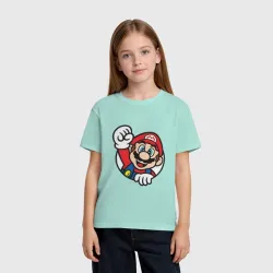 Детская футболка хлопок Mario - face - фото 3