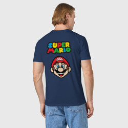 Мужская футболка хлопок Mario - face - фото 2