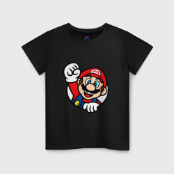 Детская футболка хлопок Mario - face