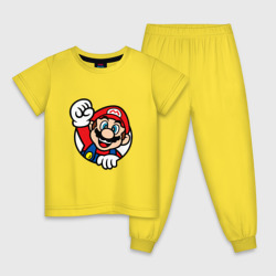 Детская пижама хлопок Mario - face