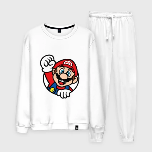Мужской костюм хлопок Mario - face