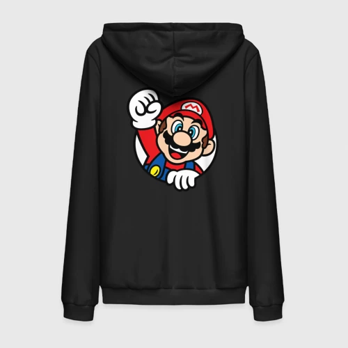 Мужская толстовка на молнии хлопок Mario - face