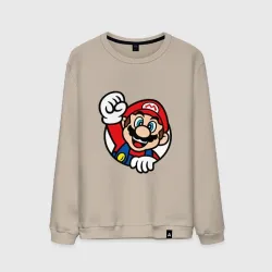 Мужской свитшот хлопок Mario - face