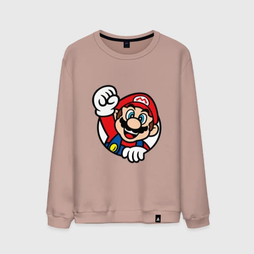 Мужской свитшот хлопок Mario - face