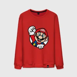 Мужской свитшот хлопок Mario - face