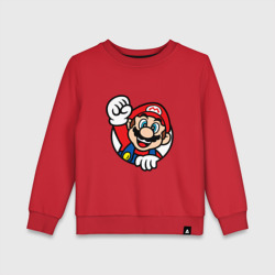 Детский свитшот хлопок Mario - face