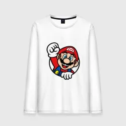 Мужской лонгслив хлопок Mario - face