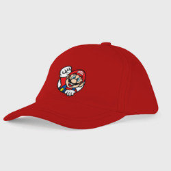 Mario - face – Бейсболка с принтом купить