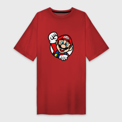 Платье-футболка хлопок Mario - face