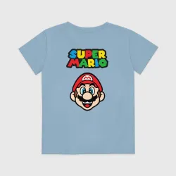 Детская футболка хлопок Mario - face - фото 2