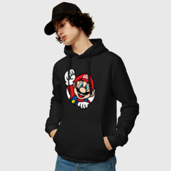 Мужская толстовка хлопок Mario - face - фото 2