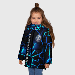 Зимняя куртка для девочек 3D Фольксваген 3D плиты - фото 2