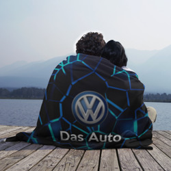 Плед 3D Volkswagen слоган Das Auto - фото 2