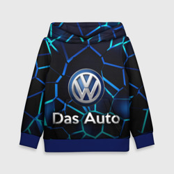 Детская толстовка 3D Volkswagen слоган Das Auto