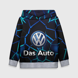 Детская толстовка 3D Volkswagen слоган Das Auto