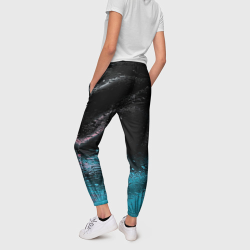 Женские брюки 3D Распад красок  - фото 4
