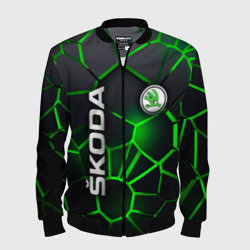 Мужской бомбер 3D 3D плиты с подсветкой Шкода