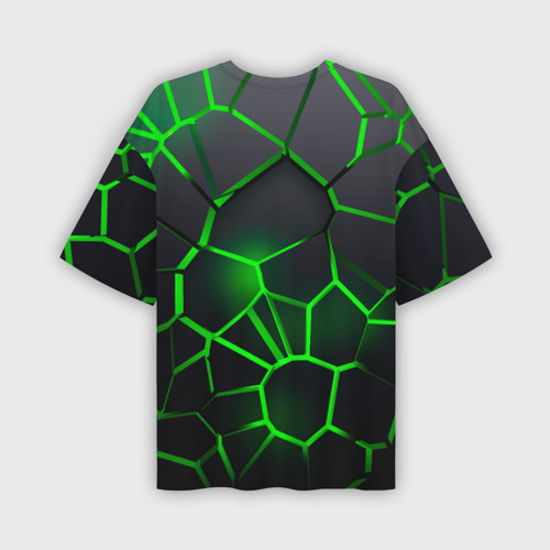 Мужская футболка oversize 3D Skoda 3D плиты с подсветкой, цвет 3D печать - фото 2