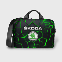 Сумка для ноутбука 3D Skoda 3D плиты с подсветкой