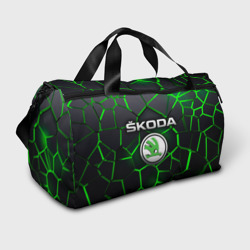 Сумка спортивная 3D Skoda 3D плиты с подсветкой