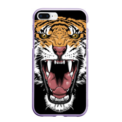 Оскал амурского тигра – Чехол для iPhone 7Plus/8 Plus матовый с принтом купить