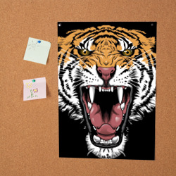 Постер Оскал амурского тигра - фото 2