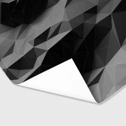 Бумага для упаковки 3D Gray abstraction серая абстракция - фото 2