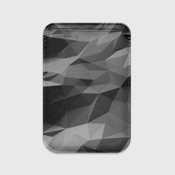 Картхолдер Magsafe магнитный Gray abstraction серая абстракция