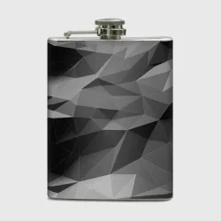 Фляга Gray abstraction серая абстракция