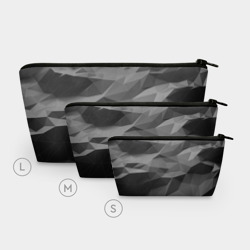 Косметичка 3D Gray abstraction серая абстракция - фото 2