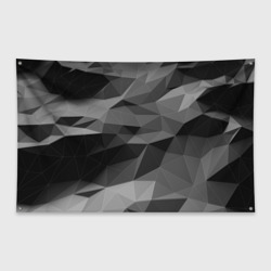 Флаг-баннер Gray abstraction серая абстракция