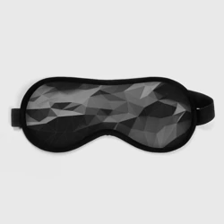 Маска для сна 3D Gray abstraction серая абстракция