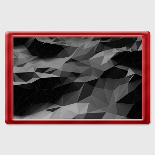 Магнит 45*70 Gray abstraction серая абстракция