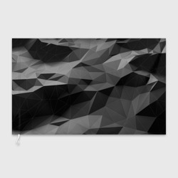 Флаг 3D Gray abstraction серая абстракция