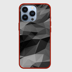 Чехол для iPhone 13 Pro Gray abstraction серая абстракция