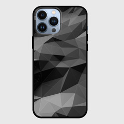 Чехол для iPhone 13 Pro Max Gray abstraction серая абстракция