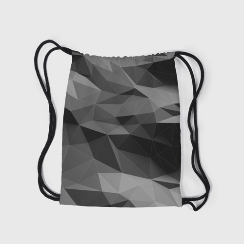 Рюкзак-мешок 3D Gray abstraction серая абстракция - фото 7