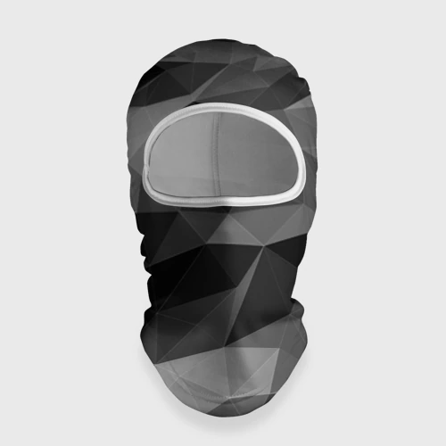 Балаклава 3D Gray abstraction серая абстракция