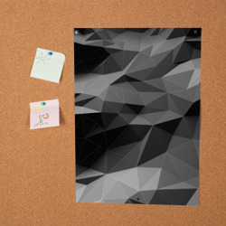 Постер Gray abstraction серая абстракция - фото 2