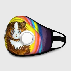 Маска из неопрена Радужный кот Луиса Уэйна