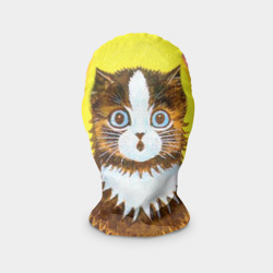 Маска карнавальная 3D Радужный кот Луиса Уэйна