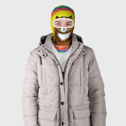 Балаклава 3D Радужный кот Луиса Уэйна - фото 2